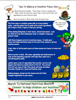  healthy kids food tip sheet found thank you page -enter healthy giveaway pledge