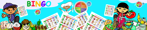 food groups bingo games for kids