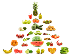 food pyramid food groups