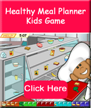 Healthy Meal Planner Tool healthy foods game children
